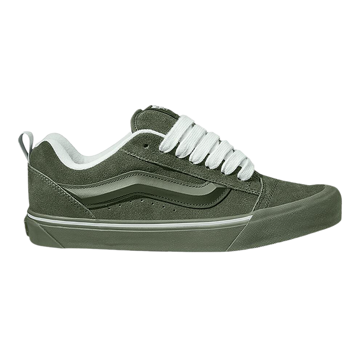 Vans Men's Knu Skool Utility Mono Shoes - Olive