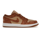 Nike Women's Jordan 1 Shoes - Legend Medium Brown / Sail / Legend Coffee