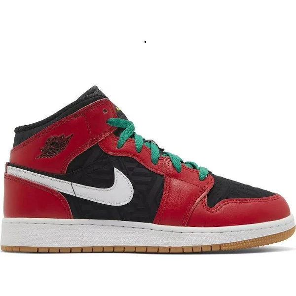 Green and red nike shoes best sale