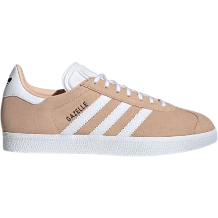 Adidas Women's Gazelle Shoes - Halo Blush / Cloud White / Core Black Just For Sports Adidas Women's Gazelle Shoes - Halo Blush / Cloud White / Core Black Just For Sports