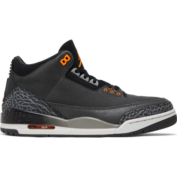 Nike Men s Air Jordan 3 Retro Shoes Night Stadium Orange Black Just For Sports