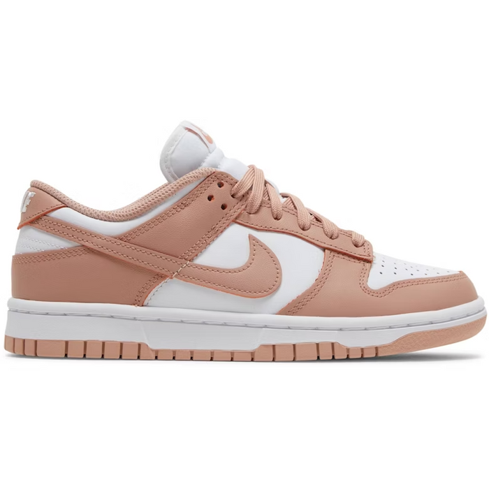 Nike Women's Dunk Low Shoes - White / Rose Whisper