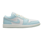 Nike Men's Jordan 1 Low Se Shoes - Glacier Blue / Summit White / Guava Ice / Sea Glass