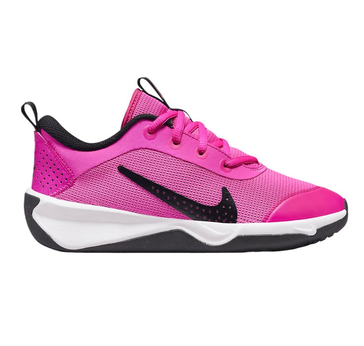 Nike Kids' Omni Multi-Court Shoes - Laser Fuchsia / Black / White