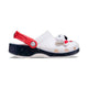 Crocs Kids' Classic Clog Peanuts Snoopy Shoes - White / Black