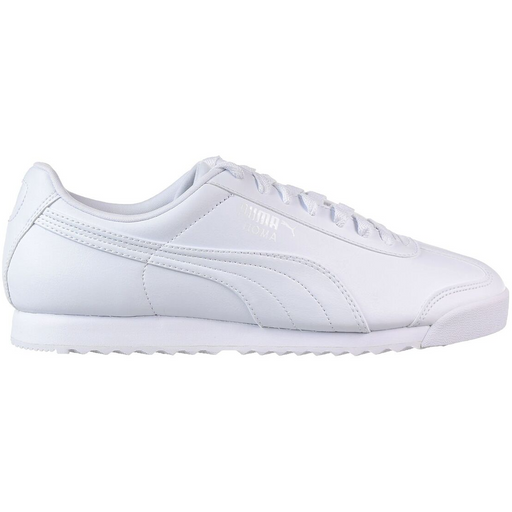 Puma Men s Roma Basic Shoes White Light Grey