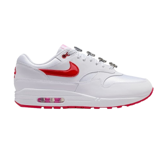 pink and white air max 1