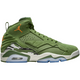 Nike Kids' Jordan MVP Shoes - Olive / Mandarin / Sail