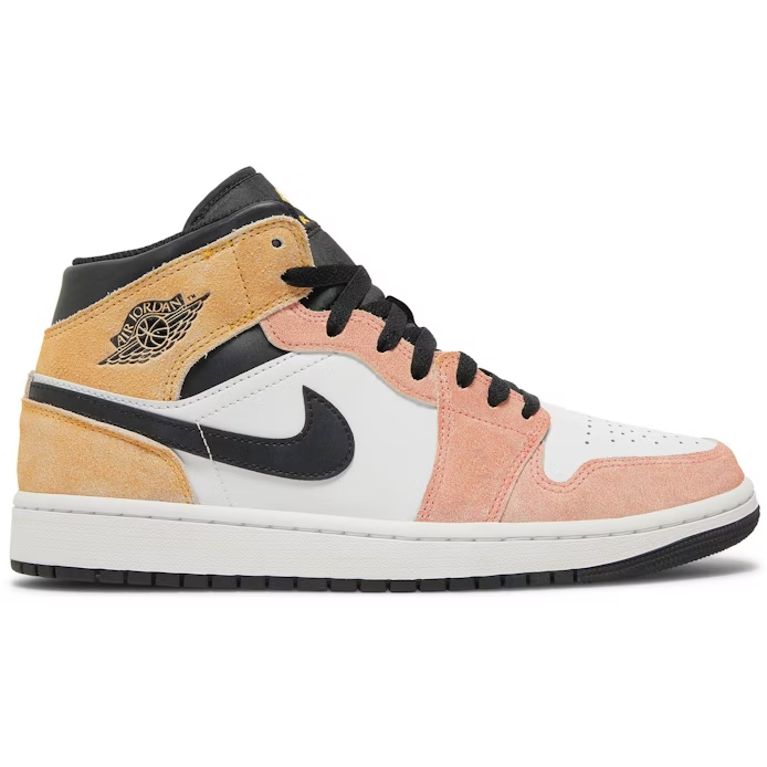 Nike Men's Air Jordan 1 Mid SE Shoes - Magic Ember / Sundial