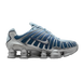 Nike Women's Shox Tl Fade Shoes - Silver / Light Blue / Metallic Silver - Just For Sports