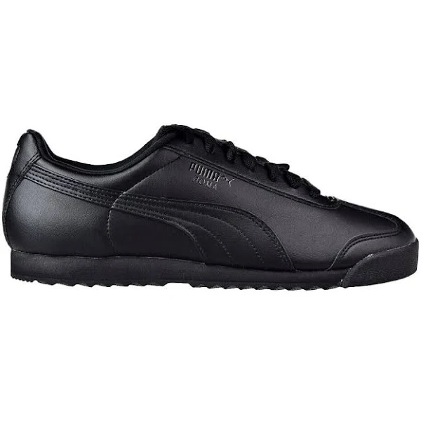 Puma Men's Roma Basic Shoes - All Black — Just For Sports