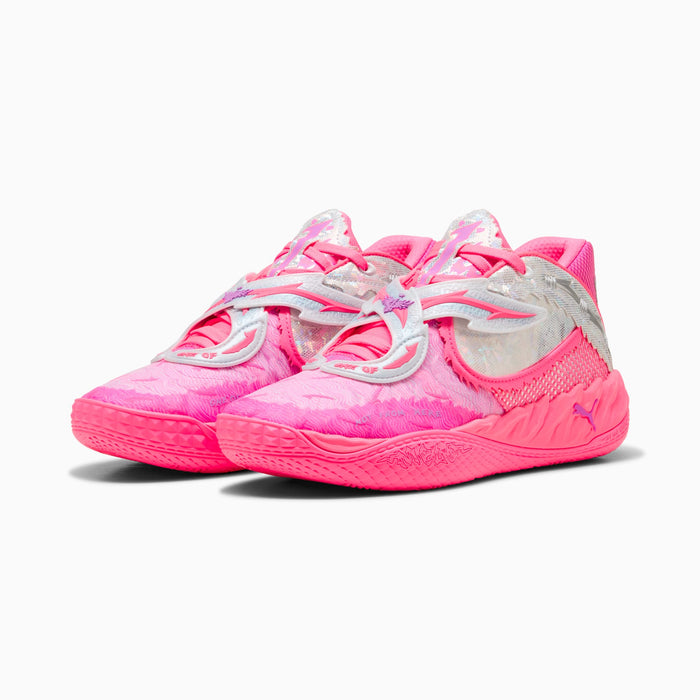 Puma Unisex's Mb.05 World Tour Shoes - Sun Struck / Pure Magenta - Just For Sports