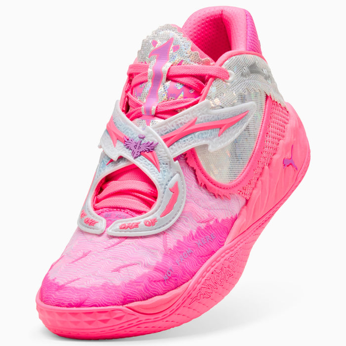 Puma Unisex's Mb.05 World Tour Shoes - Sun Struck / Pure Magenta - Just For Sports