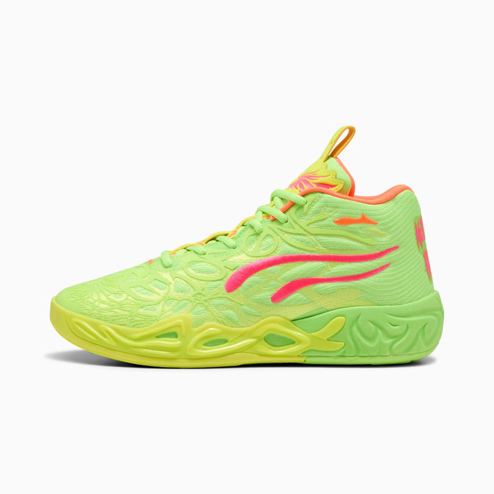Puma Men's Mb.04 Gem Shoes - Yellow Alert / Green Glare / Pink Alert - Just For Sports