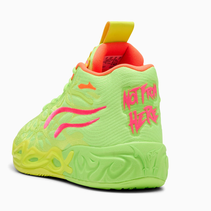 Puma Men's Mb.04 Gem Shoes - Yellow Alert / Green Glare / Pink Alert - Just For Sports