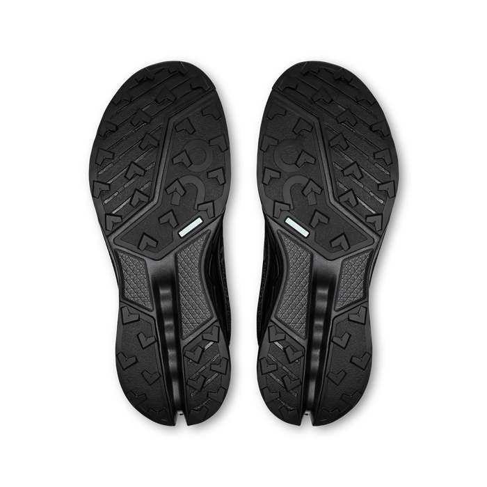 On Running Women's Cloudsurfer Trail 2 Waterproof Shoes - Black / Black - Just For Sports