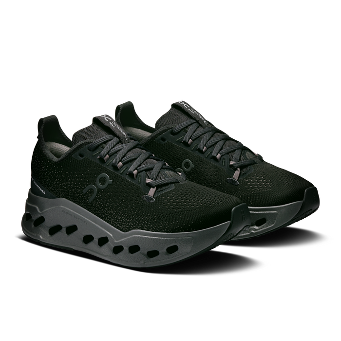 On Running Women's Cloudsurfer Max Wide Shoes - Black / Eclipse - Just For Sports