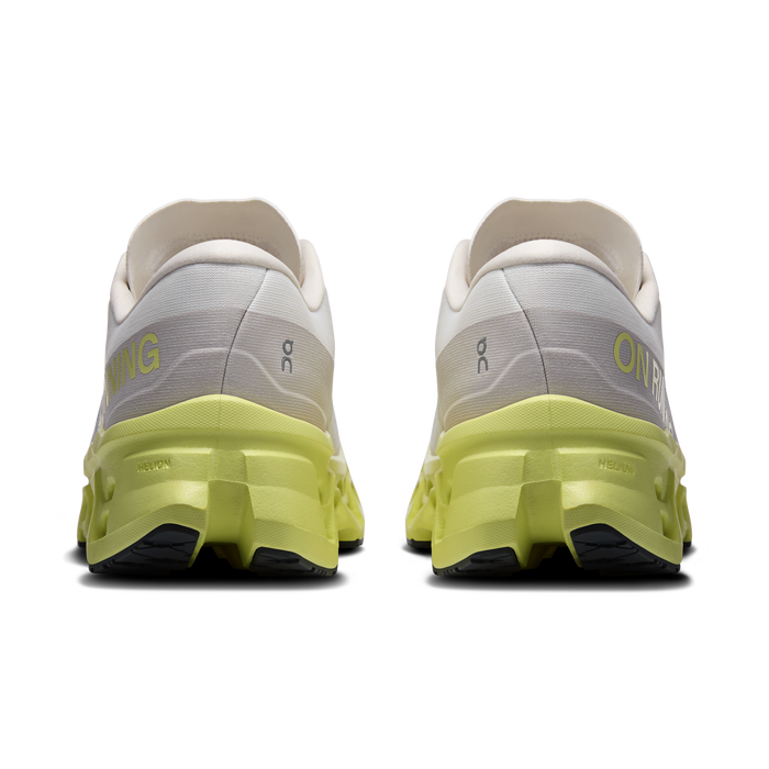 On Running Men's Cloudmonster 3 Shoes - Ivory / Limelight - Just For Sports
