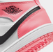 Nike Kids' Jordan 1 Mid Pink Gaze Shoes - Pink Gaze / Pearl Pink / White - Just For Sports