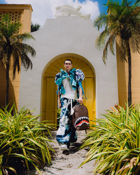 Sprayground Sharks In Paris Grin & Grind Backpack Bag - Just For Sports