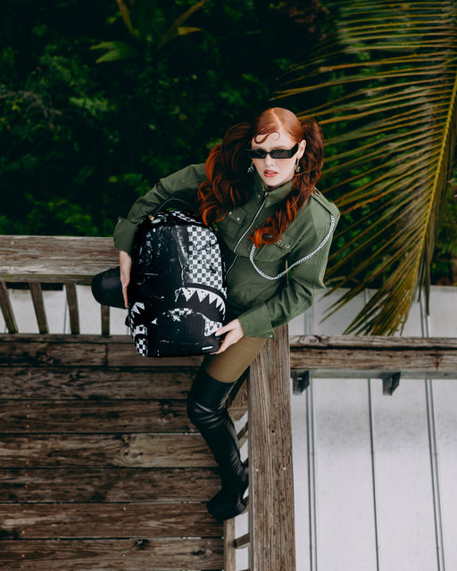 Sprayground Canvas Chaos Backpack Bag - Just For Sports