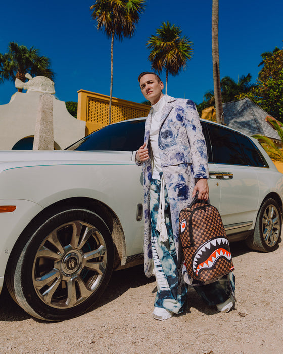 Sprayground Sharks In Paris Grin & Grind Backpack Bag - Just For Sports