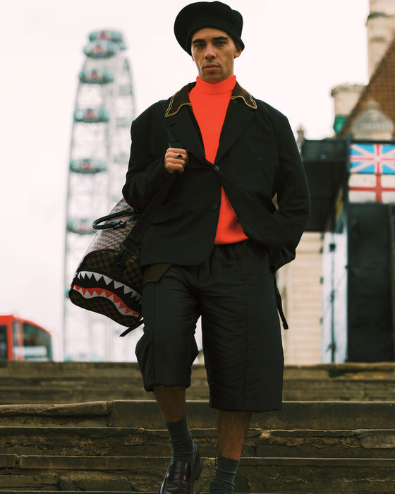 Sprayground The Private Jet Shark Club Duffle Bag - Just For Sports