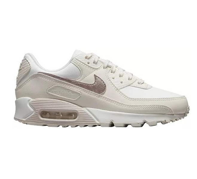 Nike Women's Air Max 90 Shoes - Sail / Pink Oxford / Phantom