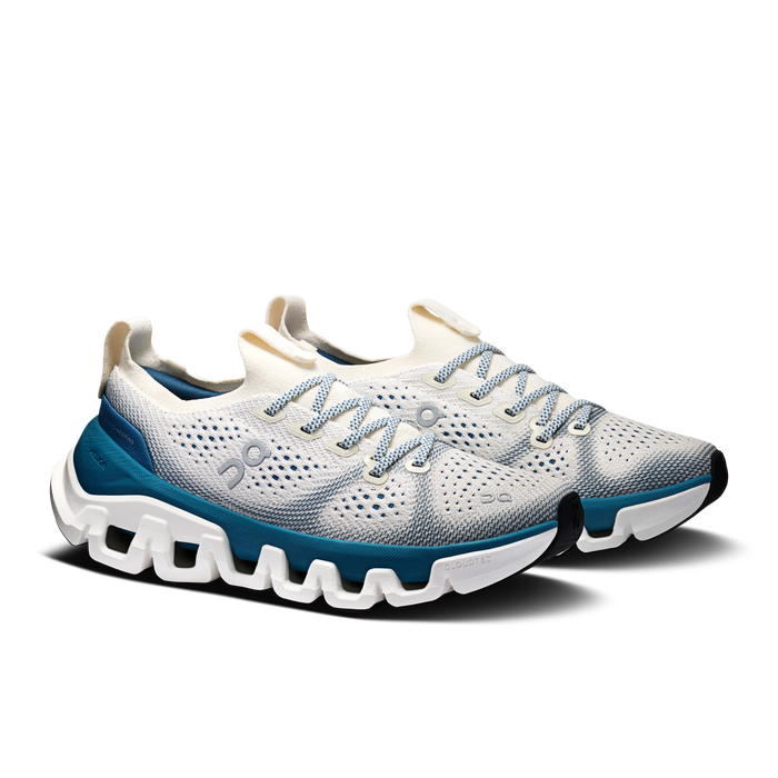 On Running Women's Cloud X Tempo Shoes - Ivory / Storm