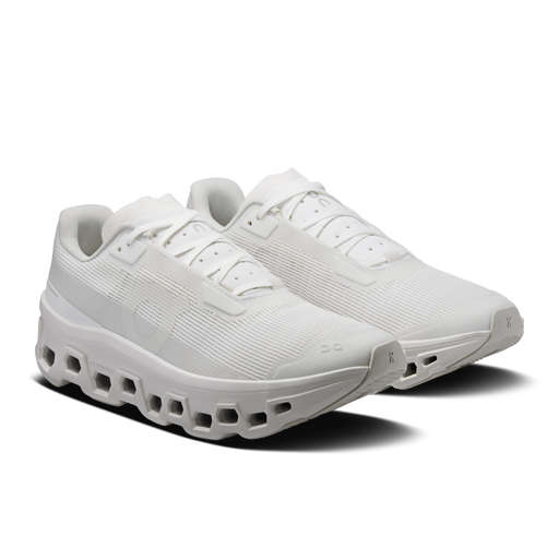 On Running Women's Cloudmonster Void Shoes - White / White - Just For Sports
