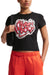 Nike Women's Sportswear Chill Knit Slim Cropped T-Shirt Apparel - Black - Just For Sports