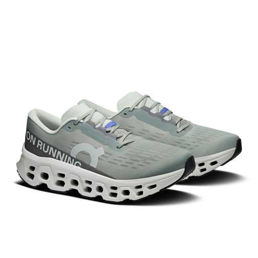 On Running Men's Cloudmonster 3 Shoes - Tin / Ivory - Just For Sports