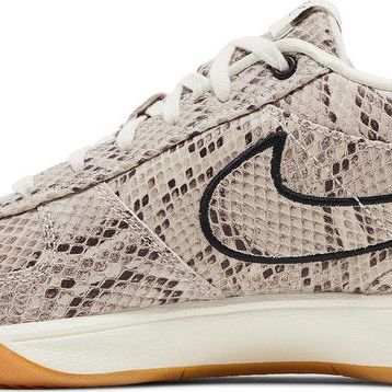 Nike Men's Book 1 Python Shoes - Cream / Gum Light Brown / Black