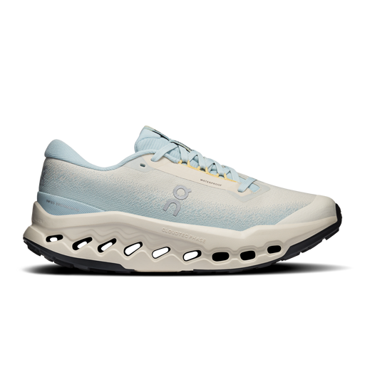 On Running Women's Cloudsurfer Trail 2 Waterproof Shoes - Grain / Brook - Just For Sports