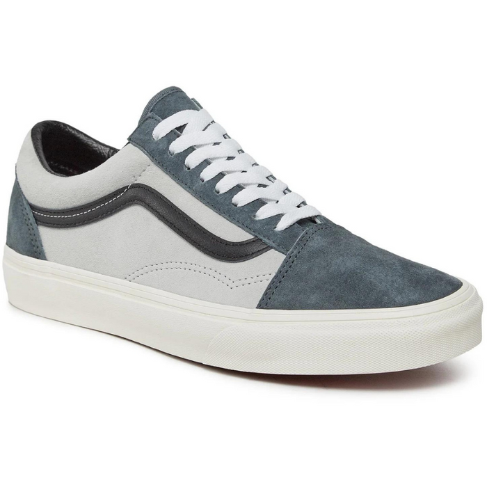 Vans Men s Old Skool Suede Shoes Green Grey