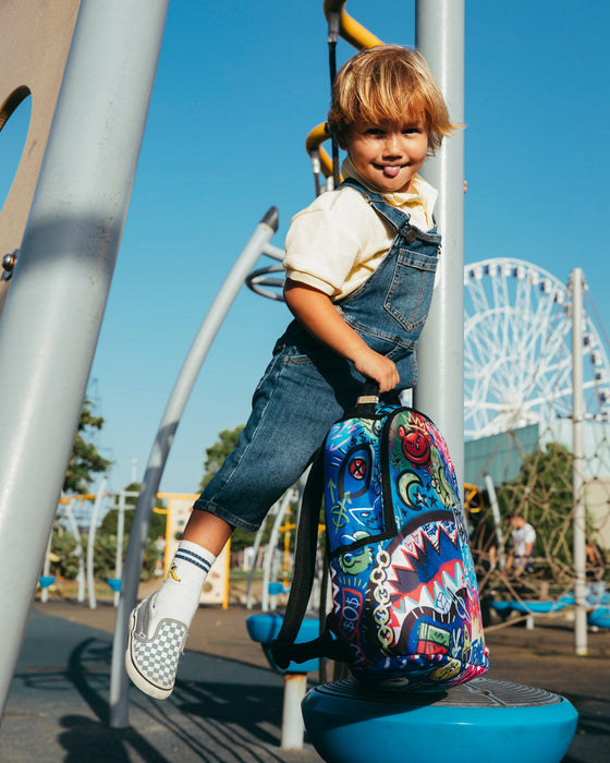 Sprayground Split Scribbles Backpack Bag - Just For Sports