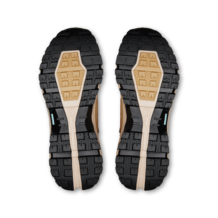 On Running Women's Cloudrock Mid Waterproof Shoes - Sphinx / Sand