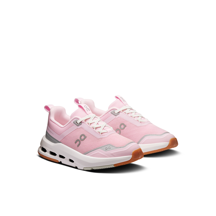 On Running Kids' Cloudnova Kids Shoes - Peony / Iceberg
