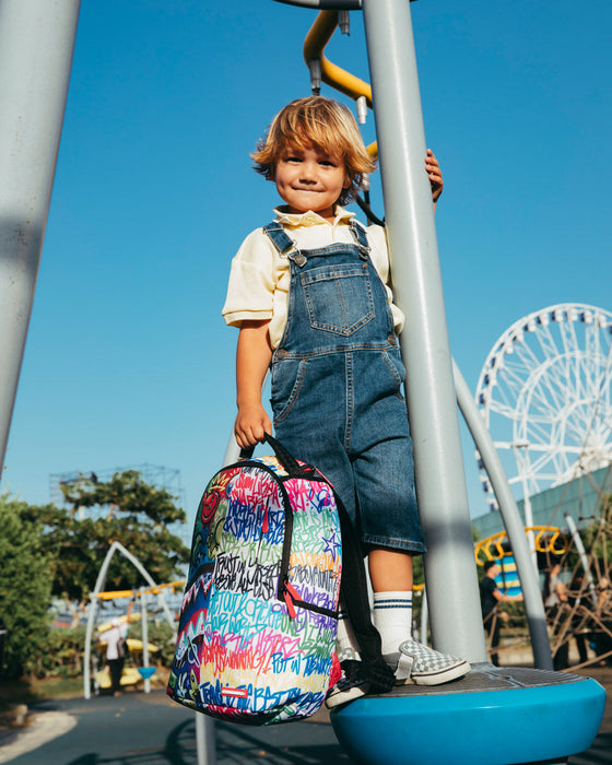 Sprayground Split Scribbles Backpack Bag - Just For Sports