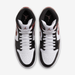 Nike Men's Air Jordan 1 Mid Shoes - White / Black / Dark Pony - Just For Sports