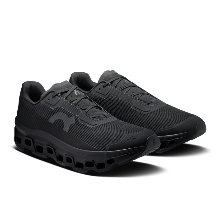 On Running Men's Cloudmonster Void Shoes - Black / Black - Just For Sports