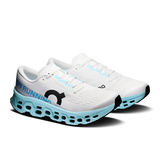 On Running Men's Cloudmonster 3 Shoes - Ivory / Topaz - Just For Sports