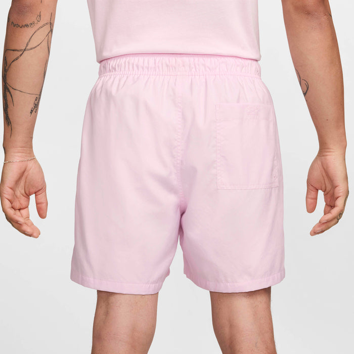 Nike Men's Club Woven Flow Shorts Apparel - Pink Foam / White - Just For Sports