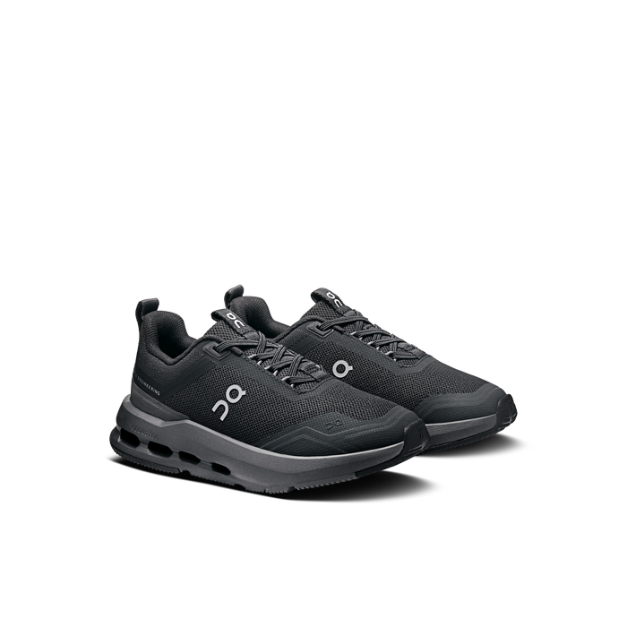 On Running Kids' Cloudnova Kids Shoes - Black / Eclipse