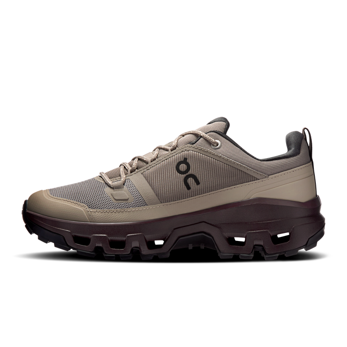 On Running Women's Cloudrock Low Waterproof Shoes - Cinder / Ox