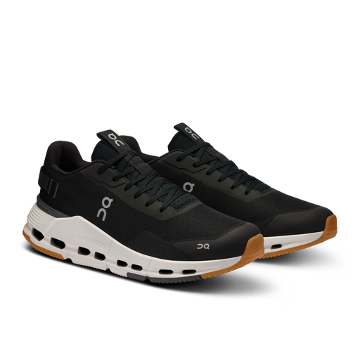 On Running Men's Cloudnova Form 2 Shoes - Black / Ivory - Just For Sports