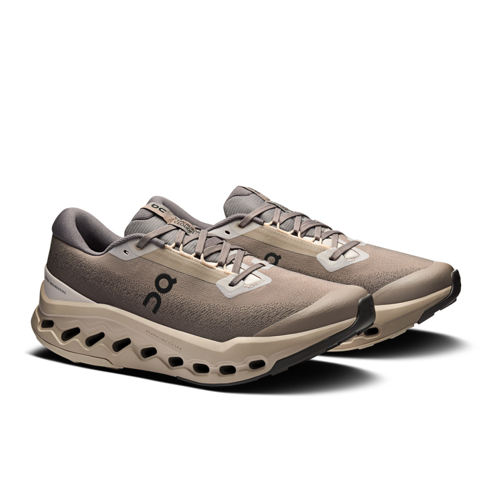 On Running Men's Cloudsurfer Trail 2 Waterproof Shoes - Cinder / Desert - Just For Sports