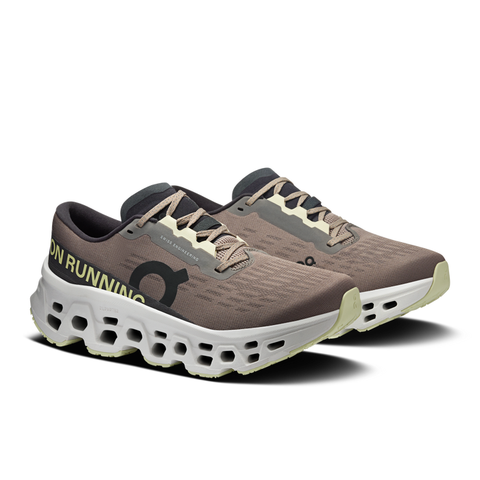 On Running Women's Cloudmonster 3 Shoes - Cinder / Ivory