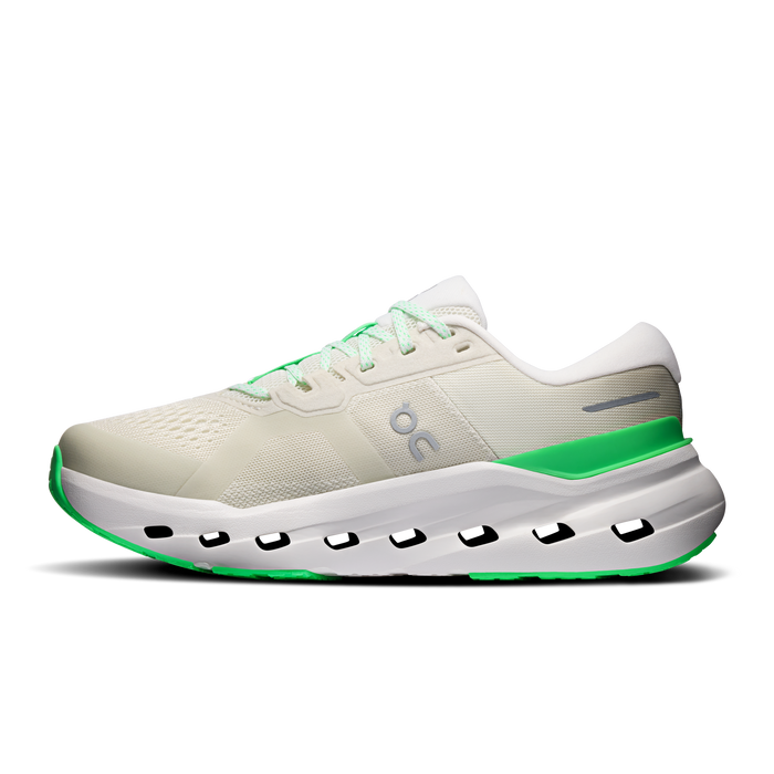 On Running Women's Cloudrunner 3 Wide Shoes - Ghost / Verdite