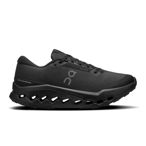 On Running Women's Cloudsurfer Trail 2 Waterproof Shoes - Black / Black - Just For Sports